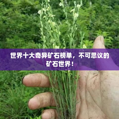 世界十大奇異礦石榜單，不可思議的礦石世界！