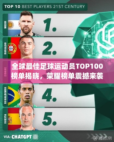 全球最佳足球運動員TOP100榜單揭曉，榮耀榜單震撼來襲！